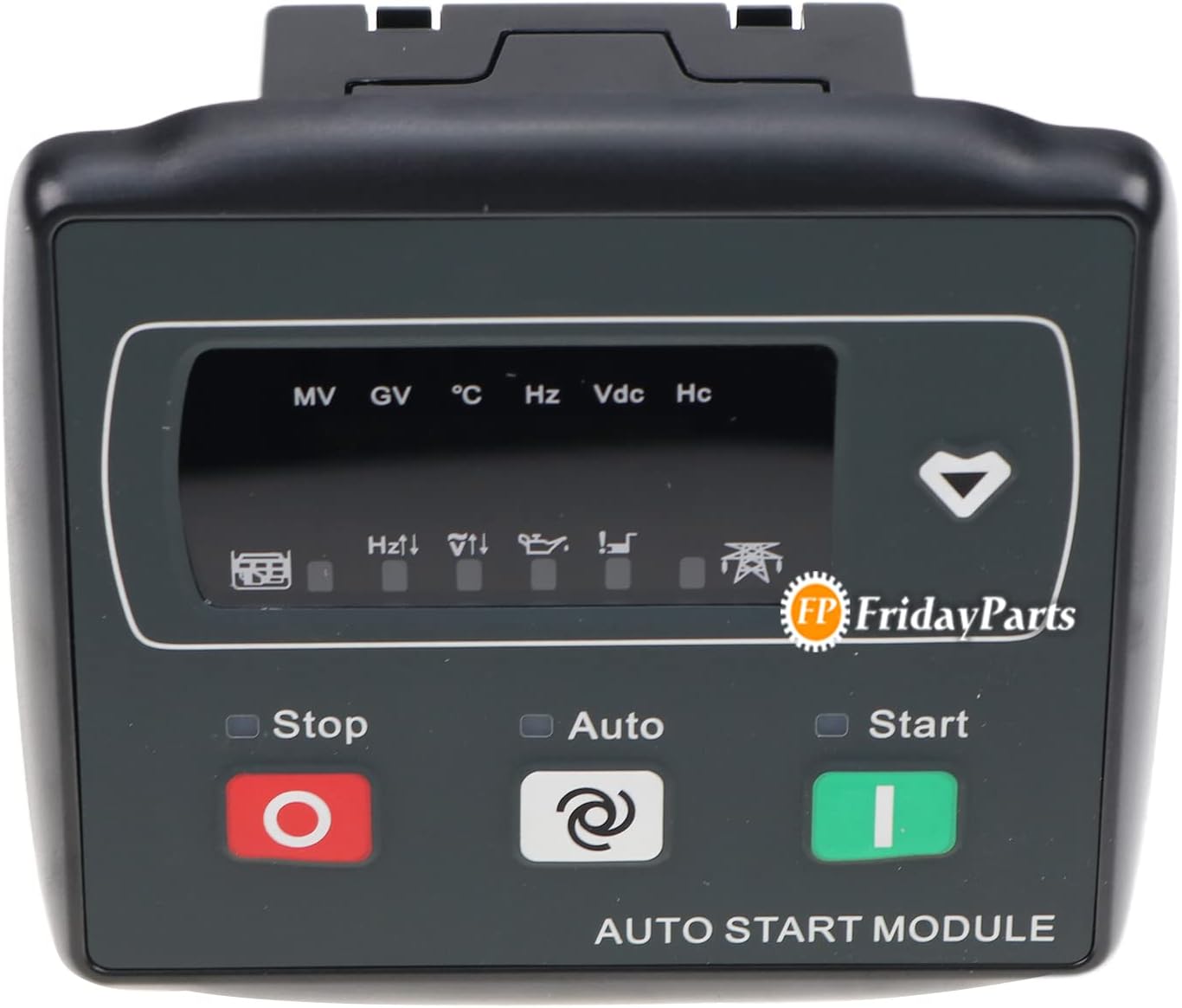 FridayParts Auto Start Generator Controller Compatible for SmartGen MGC120 Replacement (AMF)