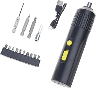 Lightweight Cordless Screwdriver Set with Fast Charging, 15Pcs | Ergonomic Screwdriver Tool with Fast Charging for Efficient Home Repairs and Artisanal Projects
