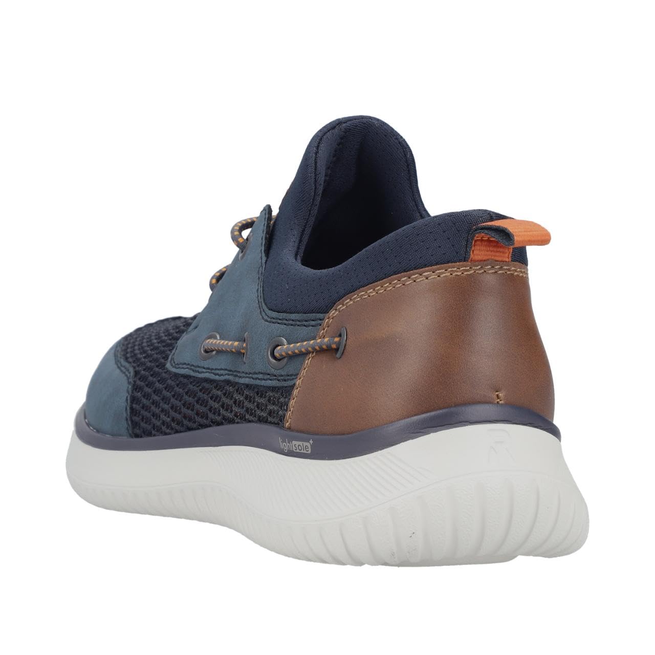 Rieker Slipper Weite G + blau