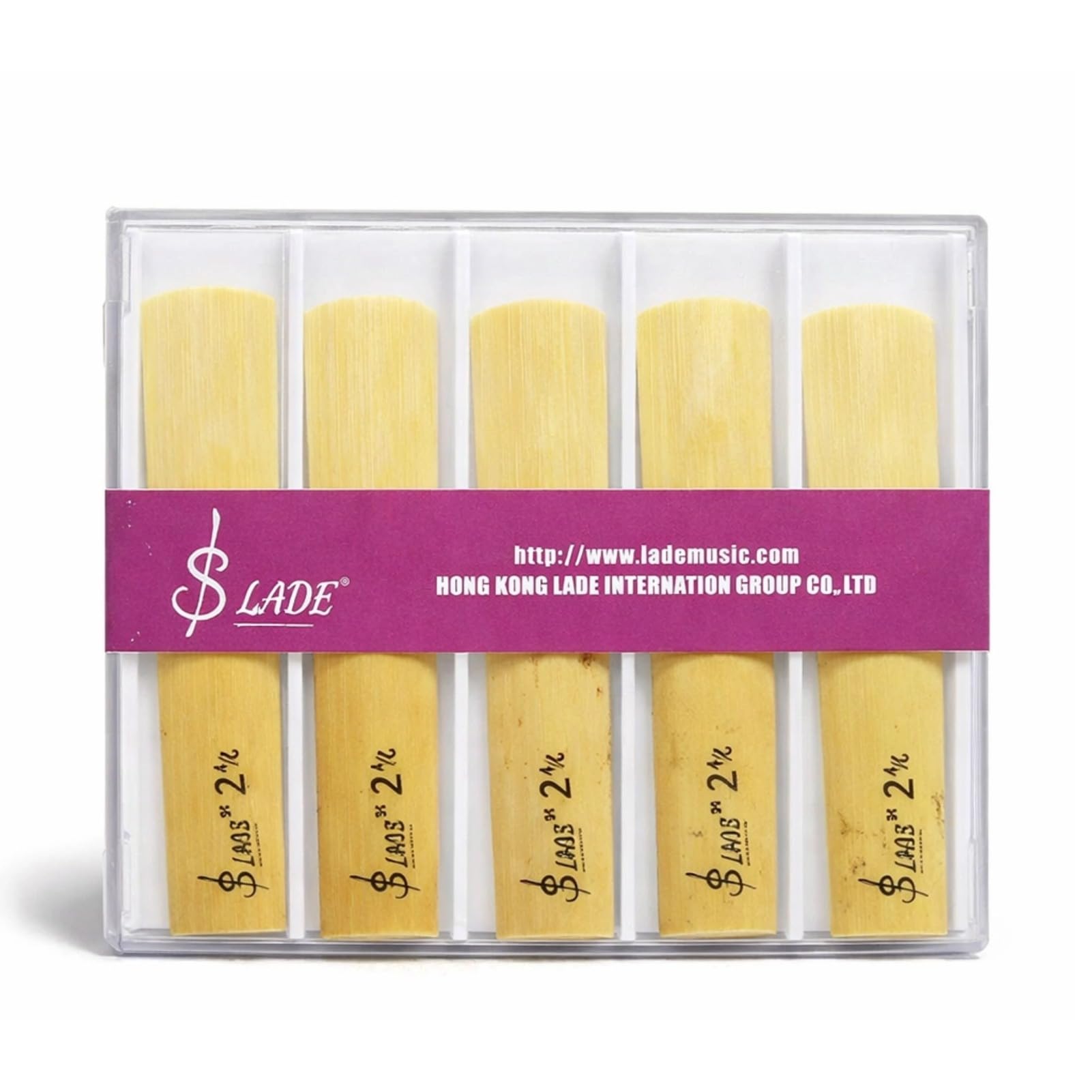Ance di bambù per Sassofono 10 Pezzi 2.5 Ance per Sax Tenore in Sib Sassofono Accessori