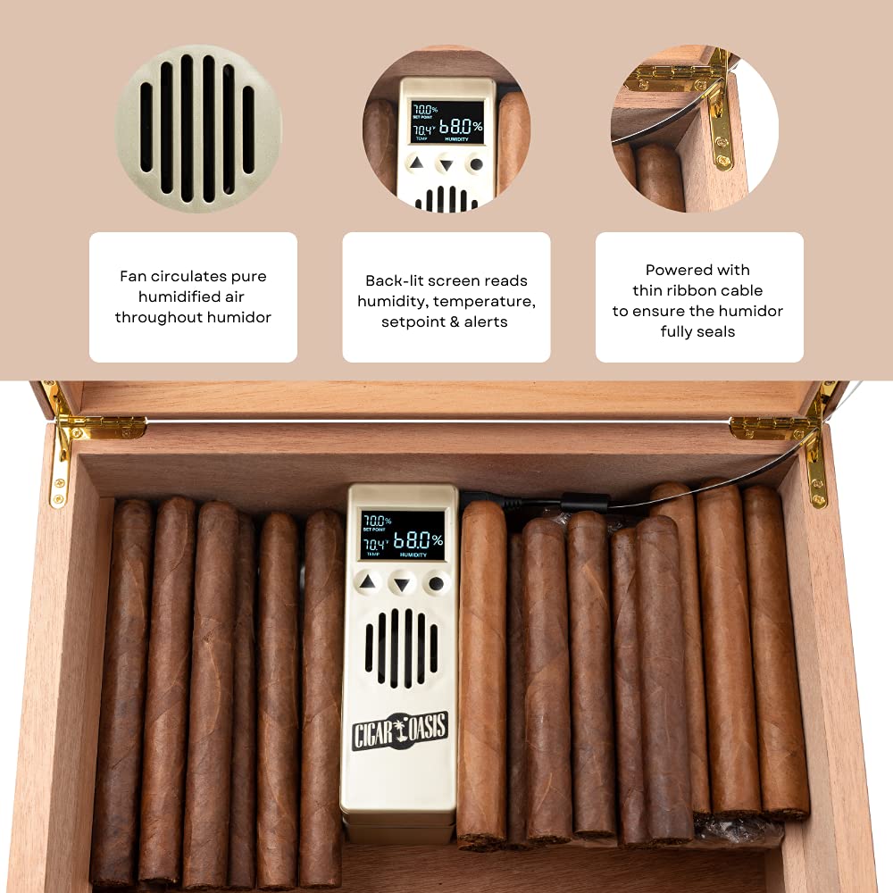 Buy Cigar Oasis Excel 3.0 Electronic Humidifier for 100300 Cigar