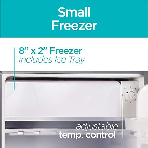 Miniatura 5 de Black  Decker BCRK25B - Mini nevera con congelador diseño de estrella de energía para nevera color negro