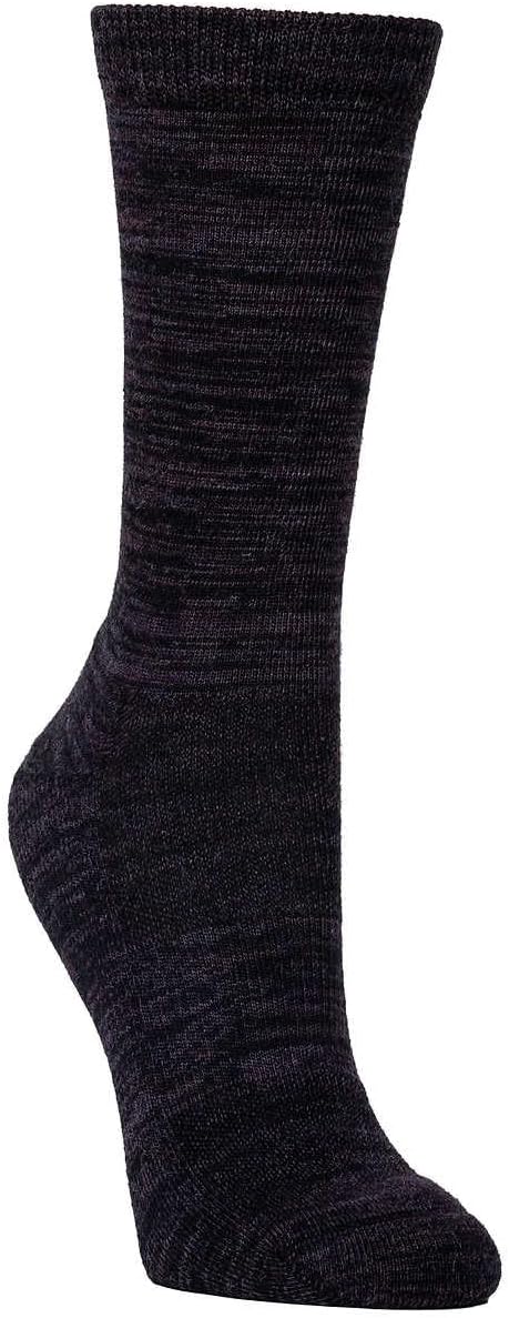 KIRKLAND Signature Women Extra-Fine Merino Wool Blend Crew Sock, 4-pair - Image 3