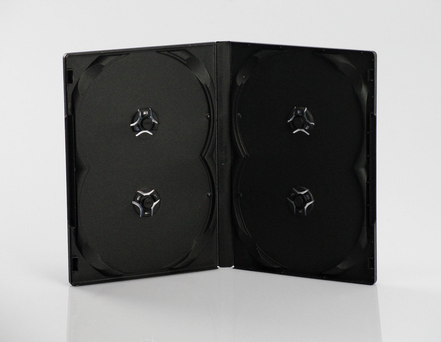 Custodia Per CD E DVD - Porta 40 Dischi, Doppio Strati - Tessuto Oxford, Cerniera - Ideale Per Viaggi, Auto, Collezioni - Foto 2