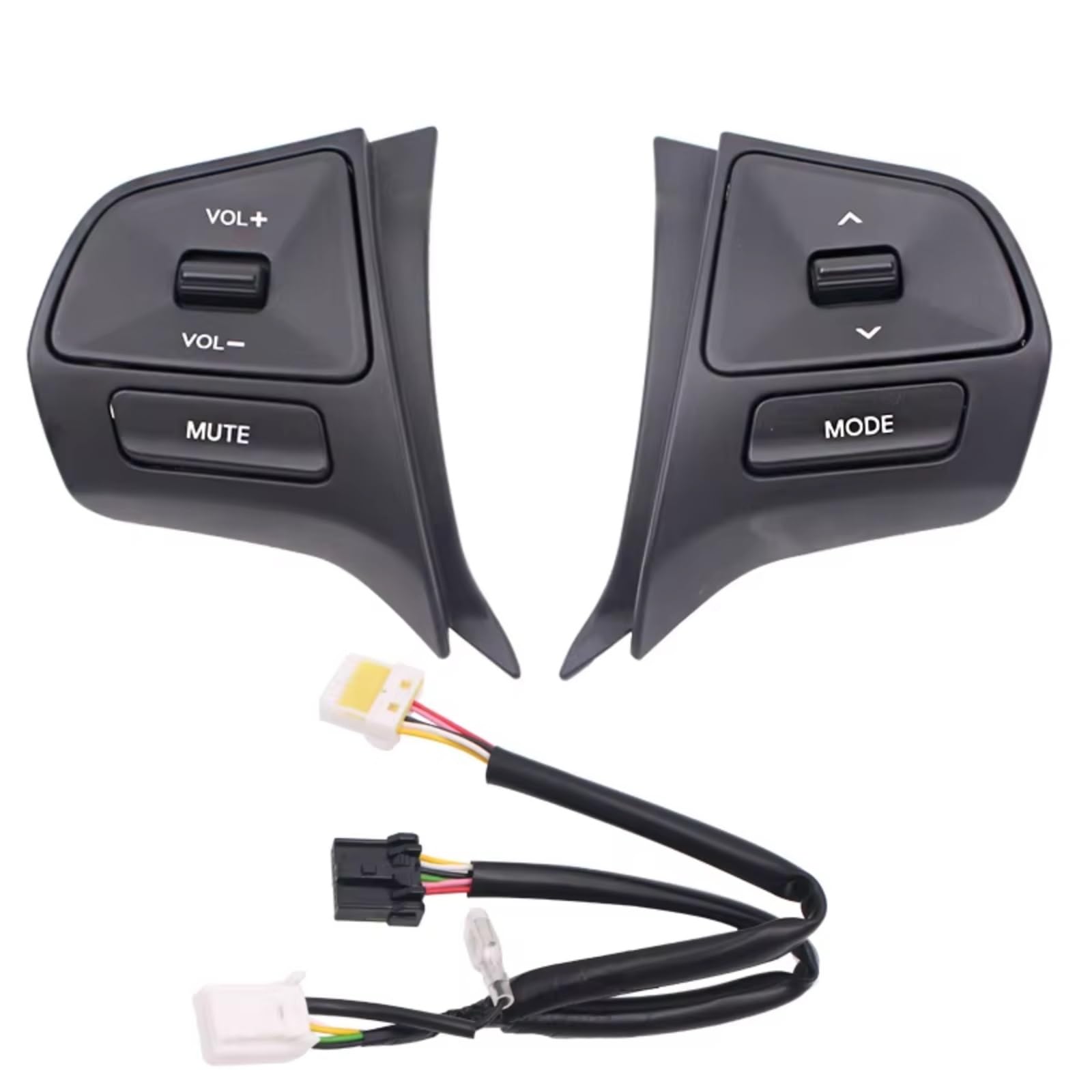 Pulsanti Volante Universali Auto Compatibile Con Kia Per Rio 2011 2012 2013 2014 Volante Auto Interruttore A Chiave Pulsante Multimediale Di Controllo Audio Accessori