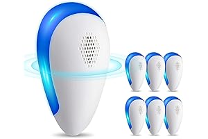 6 Packs Ultrasonic Pest Control Repeller, Electronic Pest Repellent Plug in Indoor...