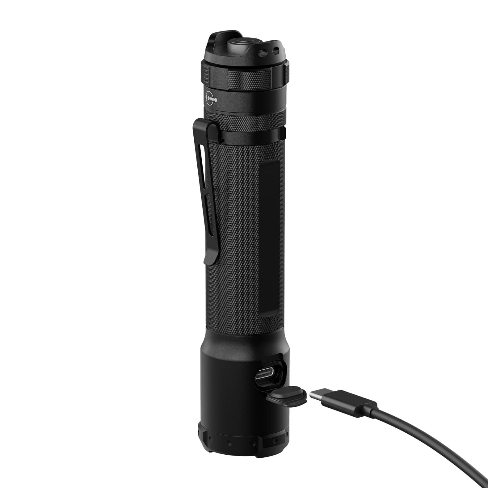 Ledlenser TAC7R latarka taktyczna, do ponownego ładowania, LED 3200lm, 10 trybów w tym RGB i stroboskop, technologia wielolinzowania, zasięg świecenia do 370m, USB-C, wodoodporna IP68 dla policji