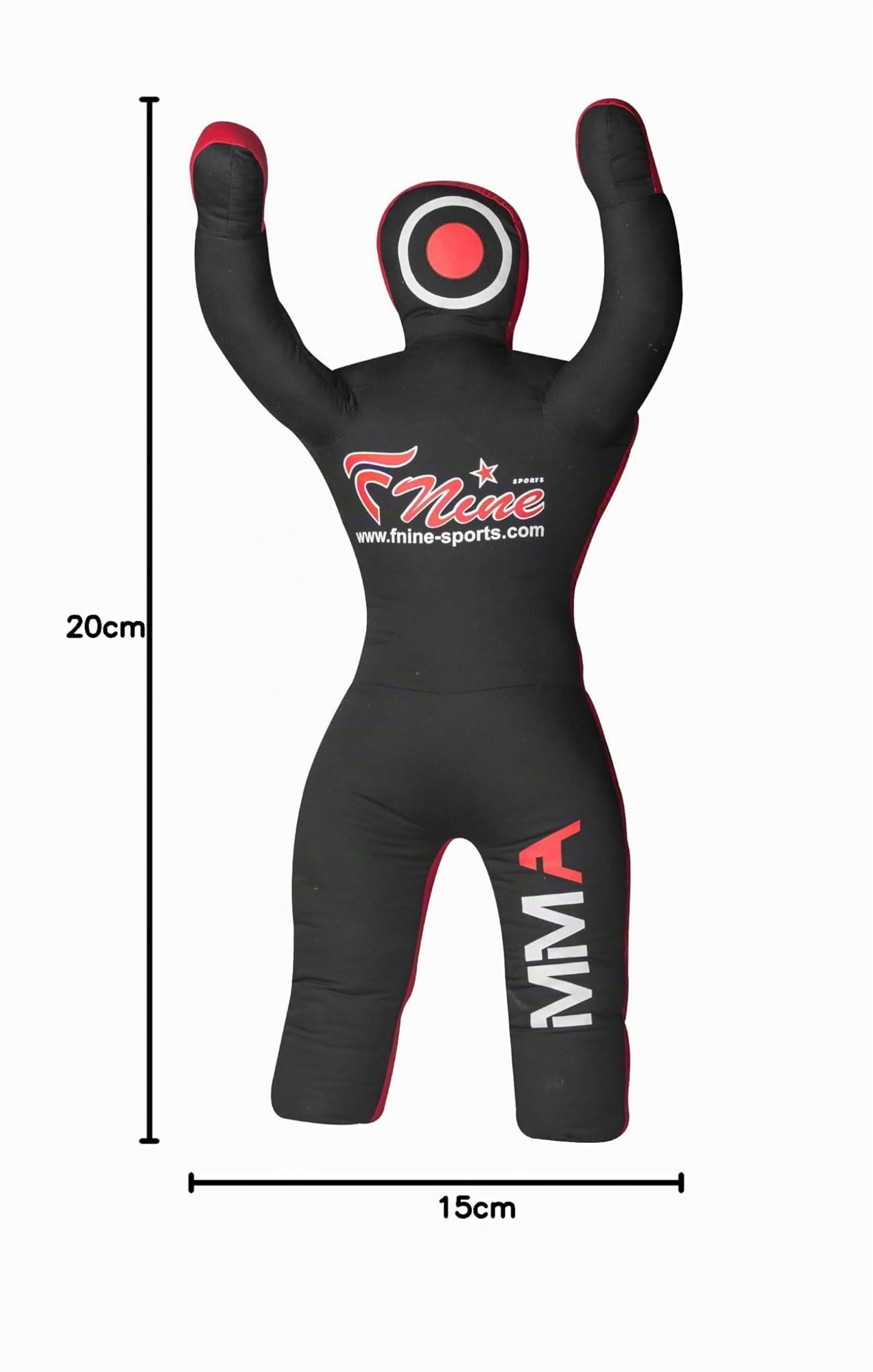 FNine MMA Grappling Dummy, für Judo, Wrestling, Brazilian Jiu Jitsu, Submission und Throwing UNFILLED Canvas Bag