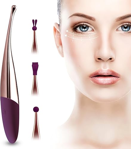 CHARMING Masajeador personal con vibración impermeable para uso de masaje de cuerpo completo, promueve la absorción de esencias, alivia la fatiga,