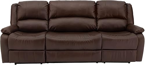 Miniatura 39 de RecPro Charles Collection sofá doble de 67 pulgadas con respaldo reclinable para caravana o cámper, mueble, sillón doble