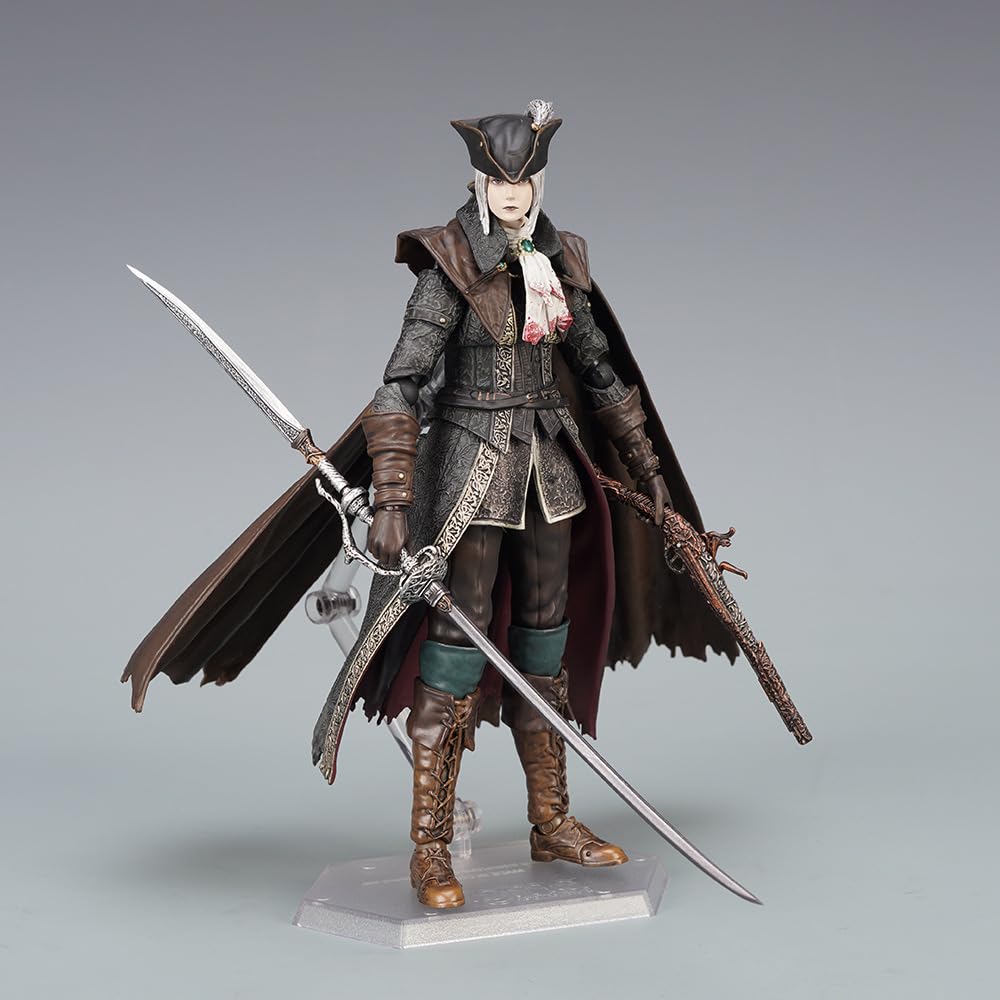 REOZIGN Bloodborne Figuren, 15 cm / 5,9 Zoll Hunter Maria Action Figur Statue Cartoon Manga Caractor Model Figur Spielzeug Sammlerstück Dekoration Geschenk