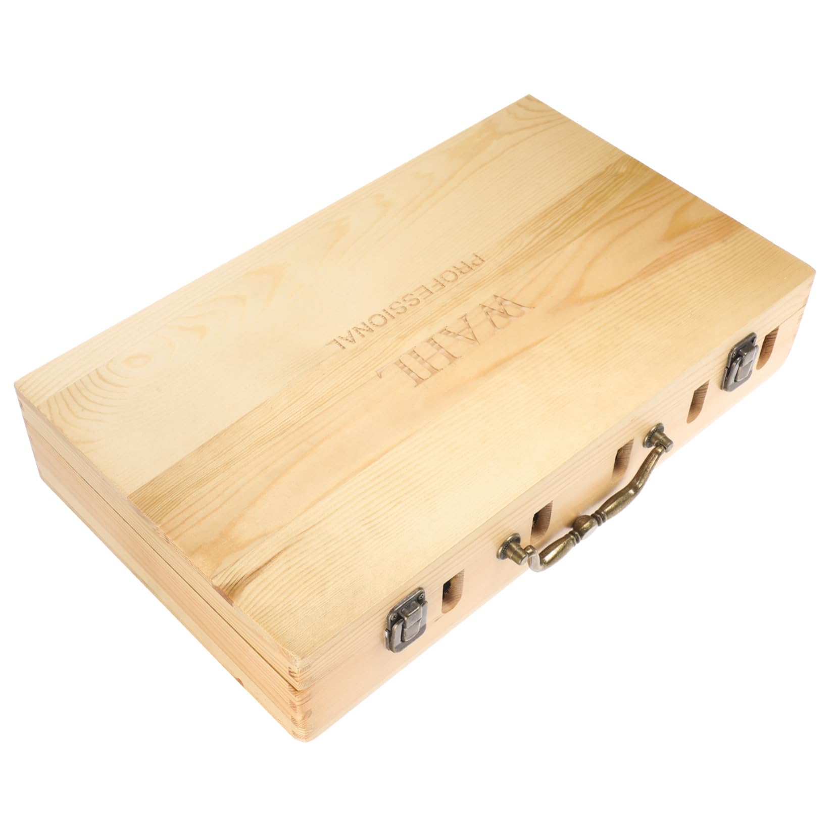 PartyKindom Hair Stylist Bag Barber Tool Carrying Suitcase Hair Product Organizer Box Fixing Band for Scissors Combs