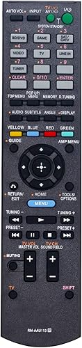 Nuevo control remoto de repuesto RM-AAU113 para Sony Home Theatre System HT-CT550W HT-SS380 SS-TSB105 SS-CTB102 SS-WSB103 SA-WCT550W SS-CT550W
