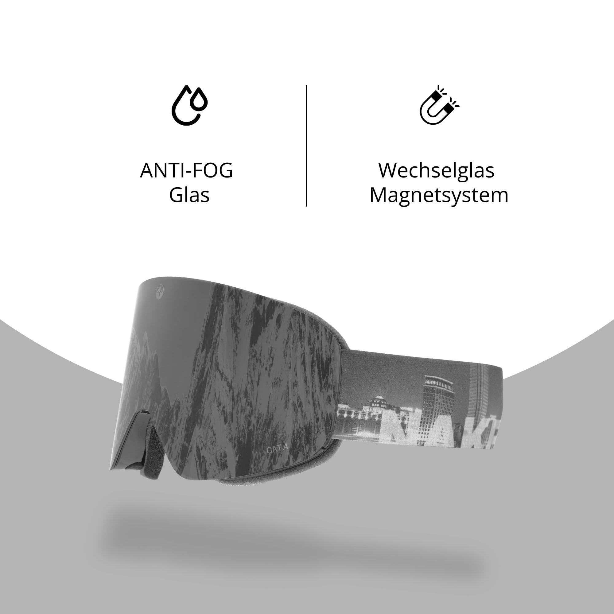 NAKED Optics Skibrille Männer