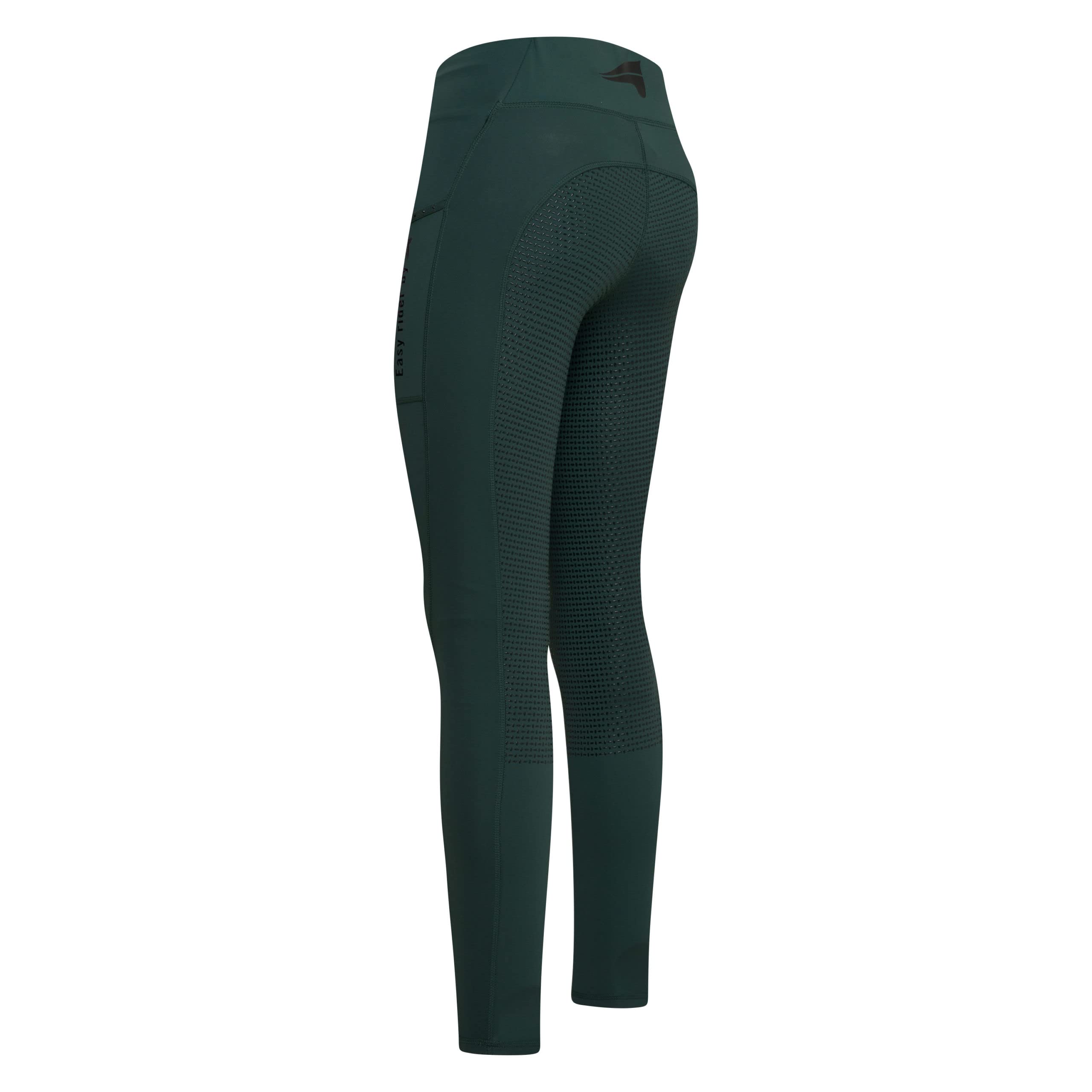 euro-star Reitleggings ERLivia Full Grip Dark Leaf dunkelgrün