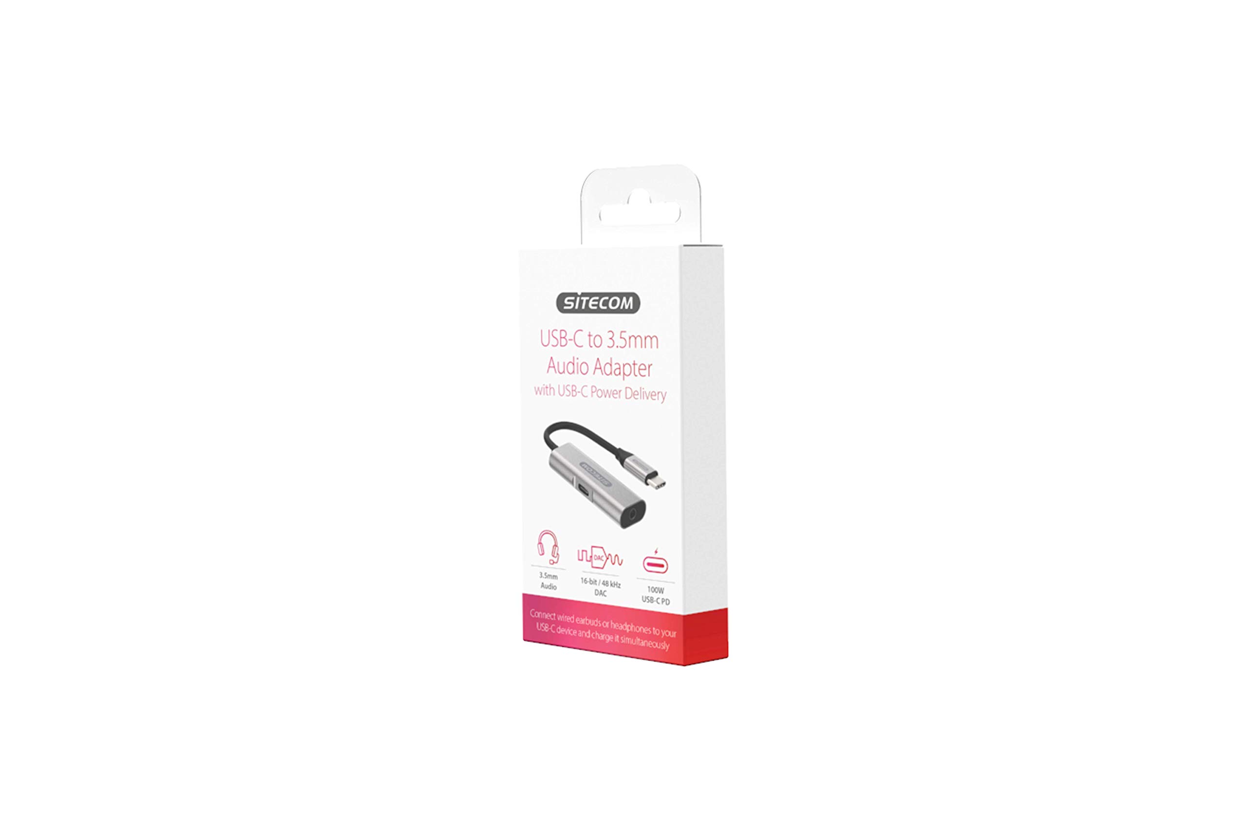 AkoaDa USB-C Auf 3,5 Mm Adapterkabel, 1,2 M, Nylon, Für Headset, Smartphone, Tablet (Rot)