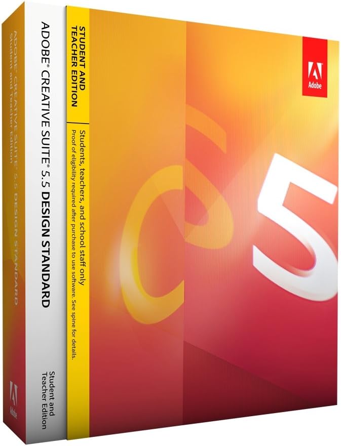 Adobe Creative Suite 5.5 Design Standard, Student & Teacher version