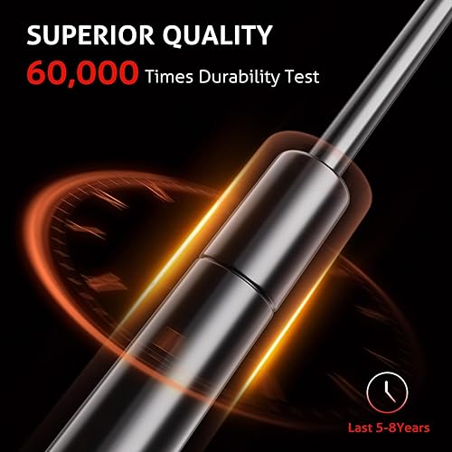 Miniatura 7 de Vepagoo 4420 - Muelle de amortiguadores de gas de 12 pulgadas, 30 libras133N, para ventana de caravana, cubierta de toldo de camión, caja de