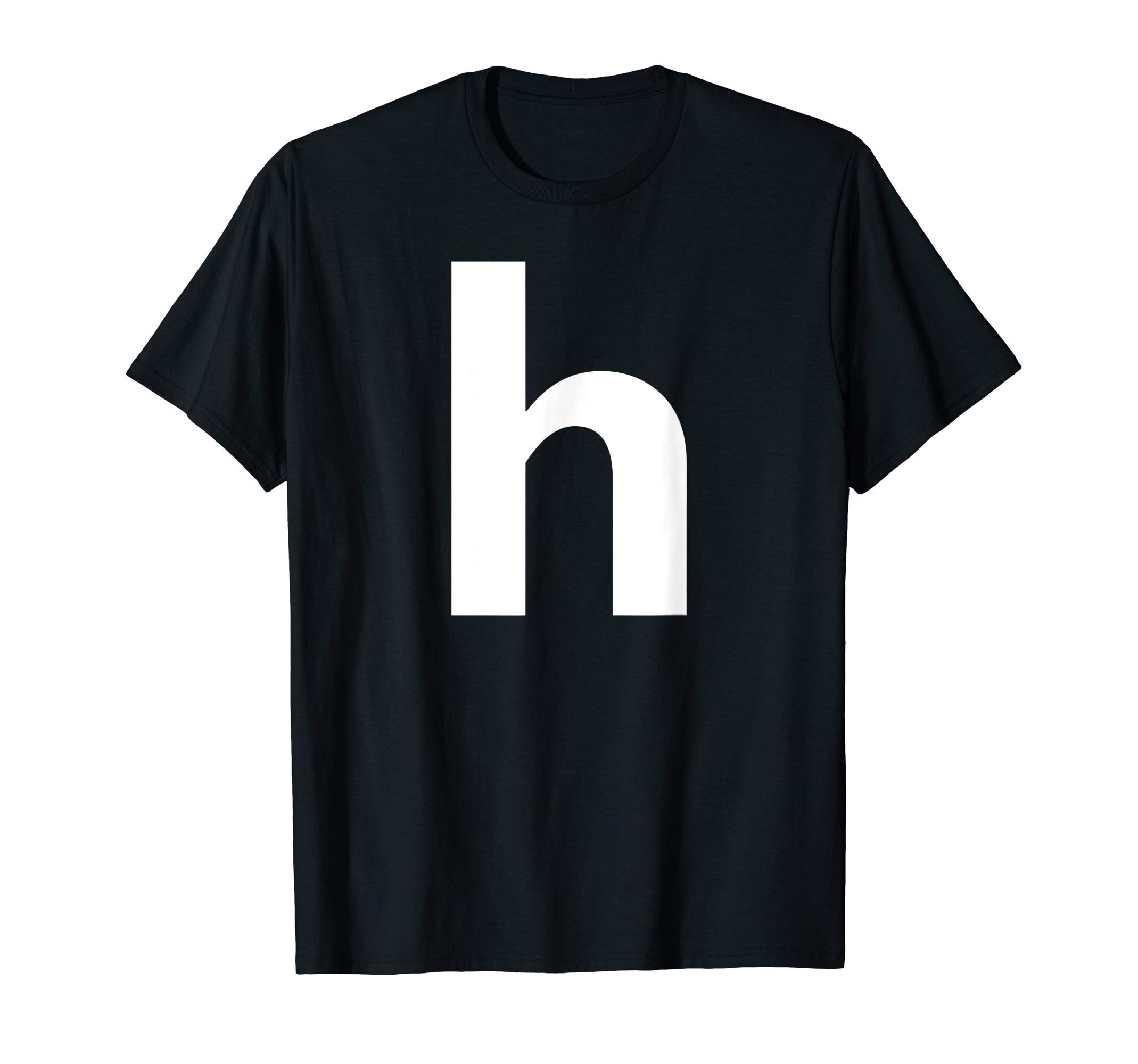 Spell It Out T-ShirtsAlphabet Letter H (small lower case) Tee Shirt T-Shirt