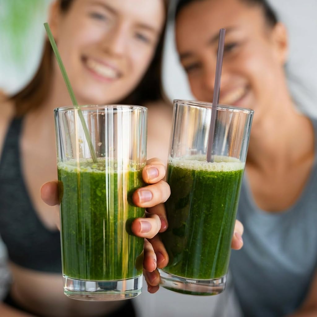 Lebepur BIO COMPLETE Mix (400g) – Daily Greens mit Spirulina, Gerstengras & Probiotika – Unterstützung des Energiestoffwechsels durch natürliches Calcium – 20 hochwertige Bio-Zutaten