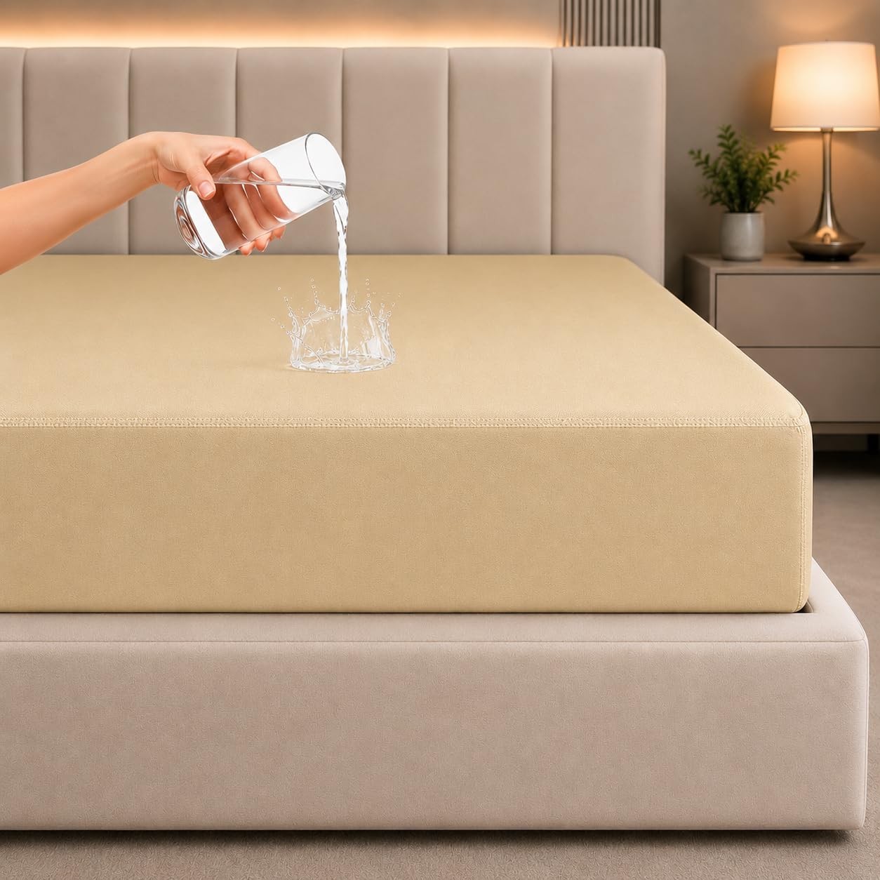 La Verne Waterproof Mattress Protector - King Size -21