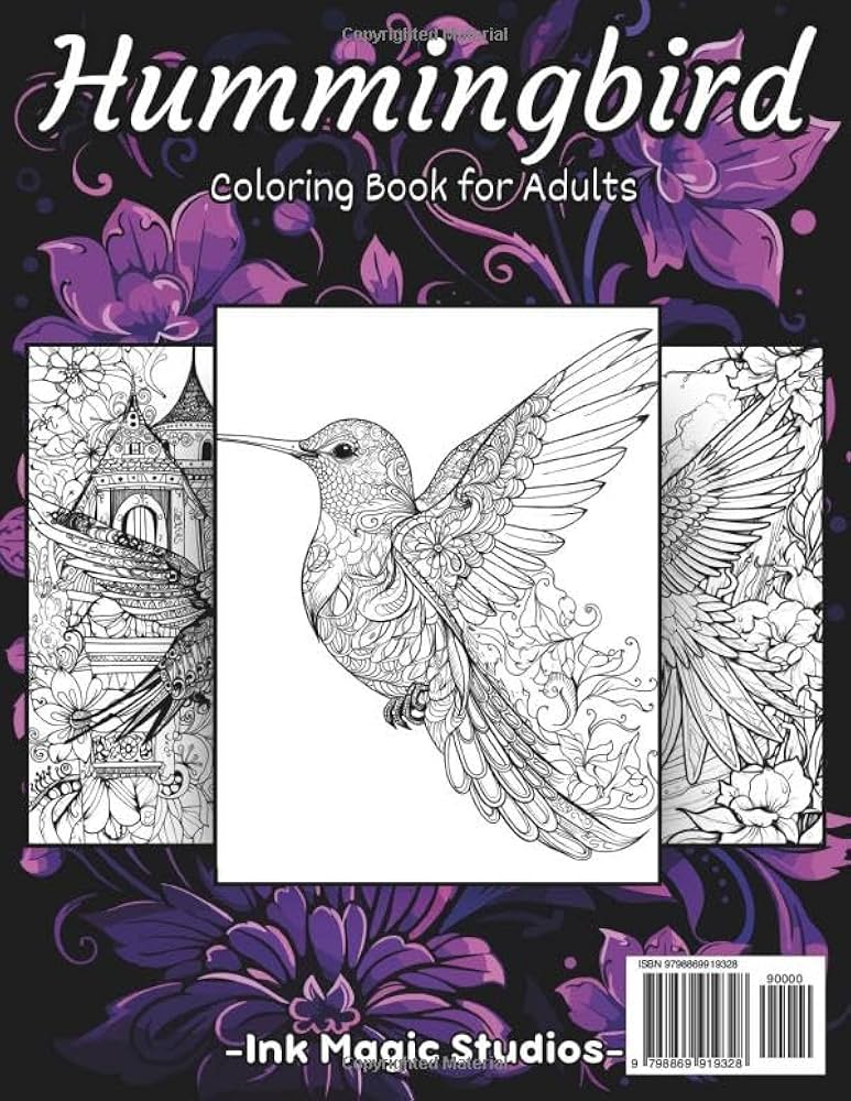 amazon-com-hummingbird-coloring-book-for-adults-30-unique-hummingbirds-9798869919328-studios-ink-magic-books