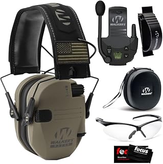 Walker's Razor Slim Electronic Hearing Protection ULTIMATE RANGE BUNDLE - Walker's