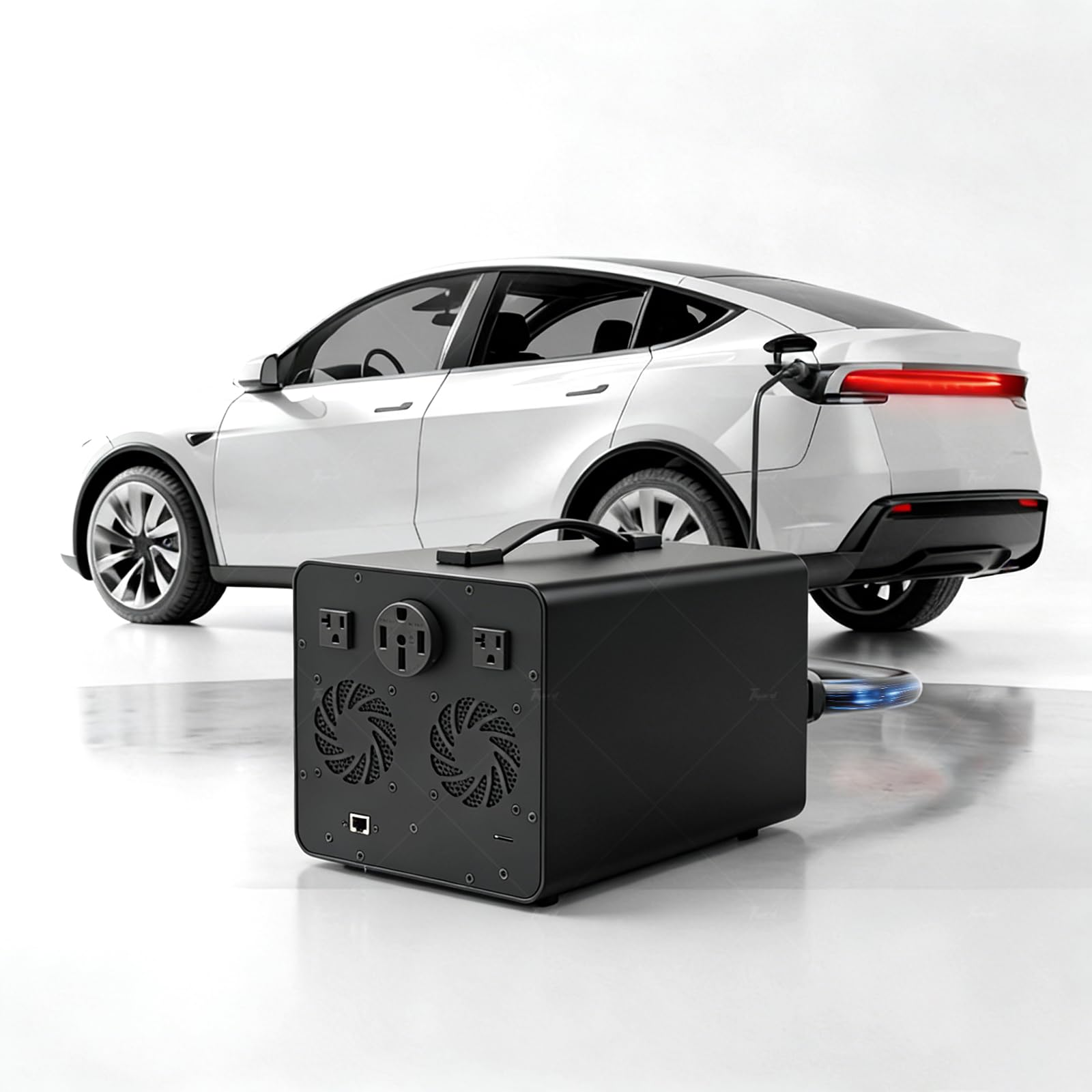 [在庫処分セール中]テスラインテグラルフレッシャーΩ テスラ缶 電磁波対策に Amazon.com: 10KW V2L Discharge Device for Tesla S/X/3/Y High
