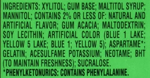 Miniatura 10 de ICE BREAKERS ICE CUBES Sandía Slushie con sabor a sandía, hecho con botellas de chicle sin azúcar de xilitol, 3.24 onzas (6 unidades, 40 piezas)