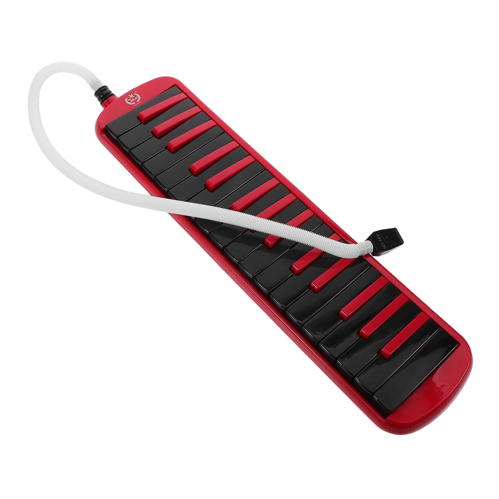 Mikikit Instrumento Melódico Soprano de 32 Teclas con Boquilla y Tubo, Funda Eva Ligera para Principiantes y Adultos en Enseñanza Musical