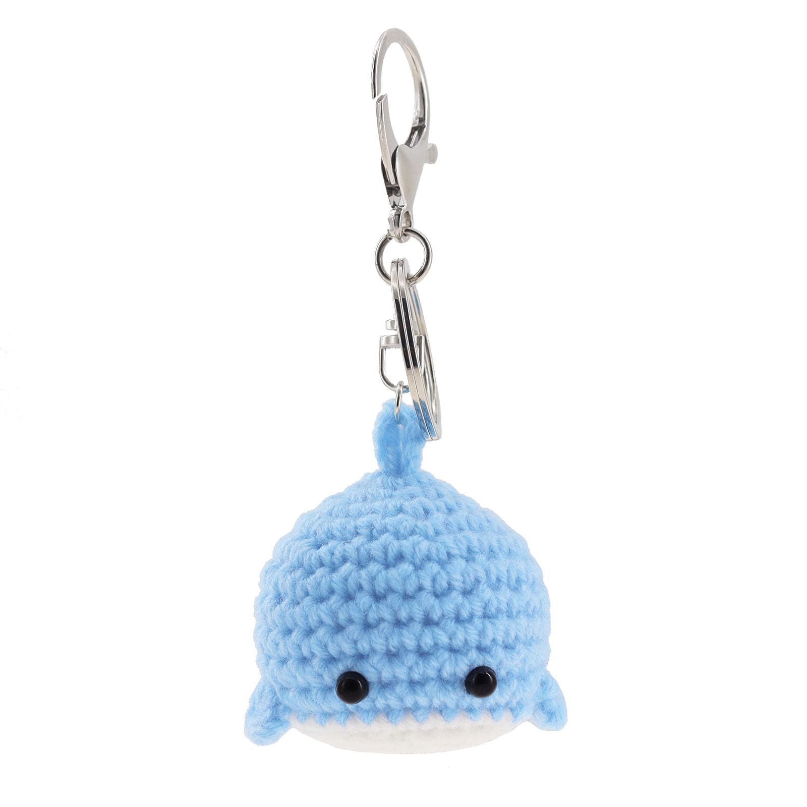 reddipus Funny Crochet Keychain, Emotional Support Handmade Knitting Keychain Gift Wallet Purse Keyring Accessories, Multi, Regular