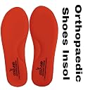ECOLAND Memory Foam Shoe Insoles for Men, Orange, Size 8 (3 pair) gallery image