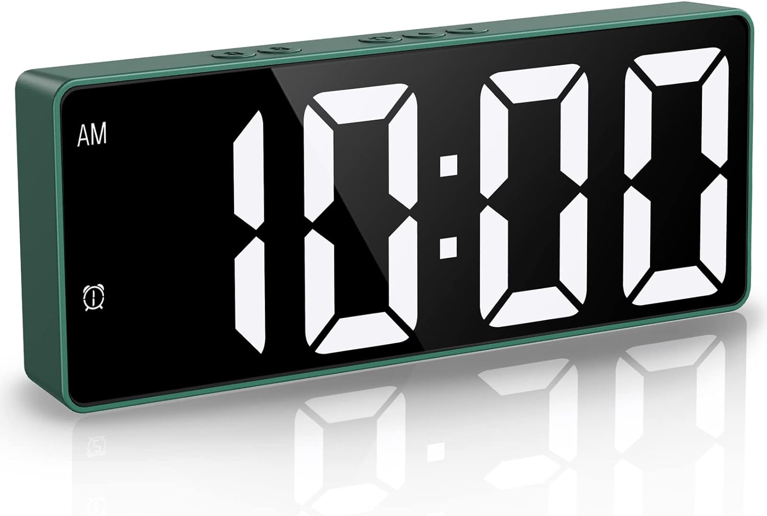 Digital Clock, 【𝐍𝐄𝐖 𝐕𝐄𝐑𝐒𝐈𝐎𝐍】 LED Alarm Clock for Bedroom