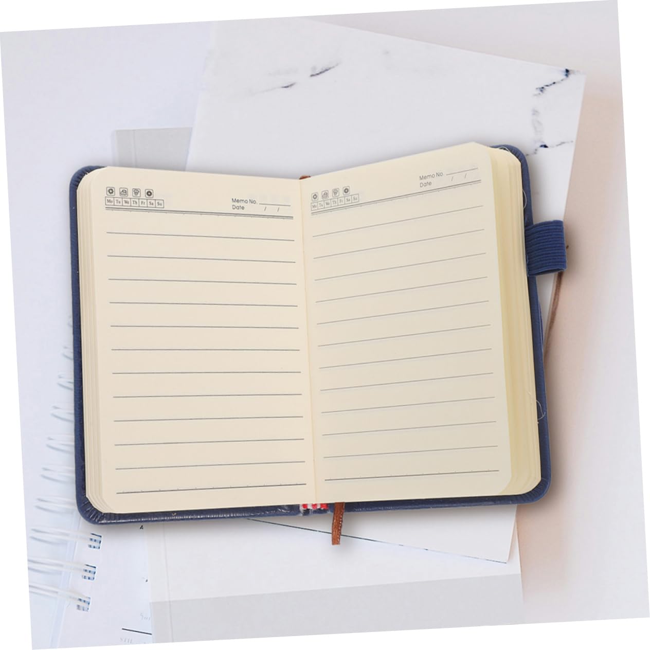 Uonlytech 5 Set Blocco Note Portatile Taccuino Tascabile Taccuini Tascabili Diario Lavoro Nota Portatile Notebook Tascabile Piccolo Formato Del Blocco Note Carta 3 Pezzi * 5