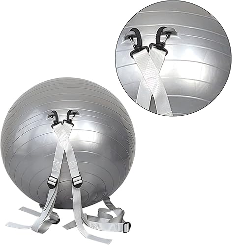 Miniatura 3 de Yoga Balances Ball with Training Belt Thickened Inflatable Explosionproof Exercise Training Equipment Thickened Inflatable Explosionproof Exercise