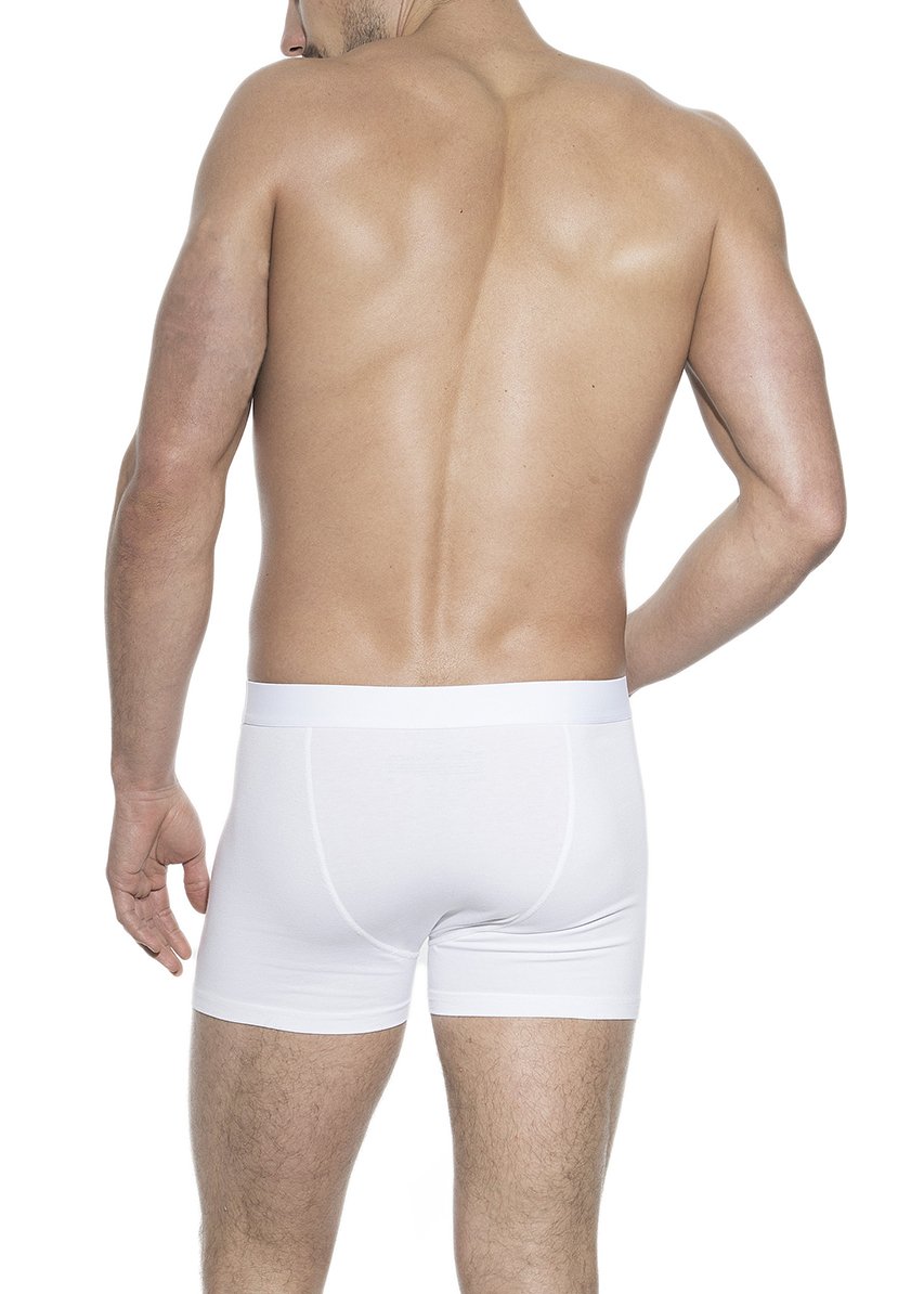 Bread & Boxers - Organic Cotton - 3er Pack - Shorts aus Bio-Baumwolle - White