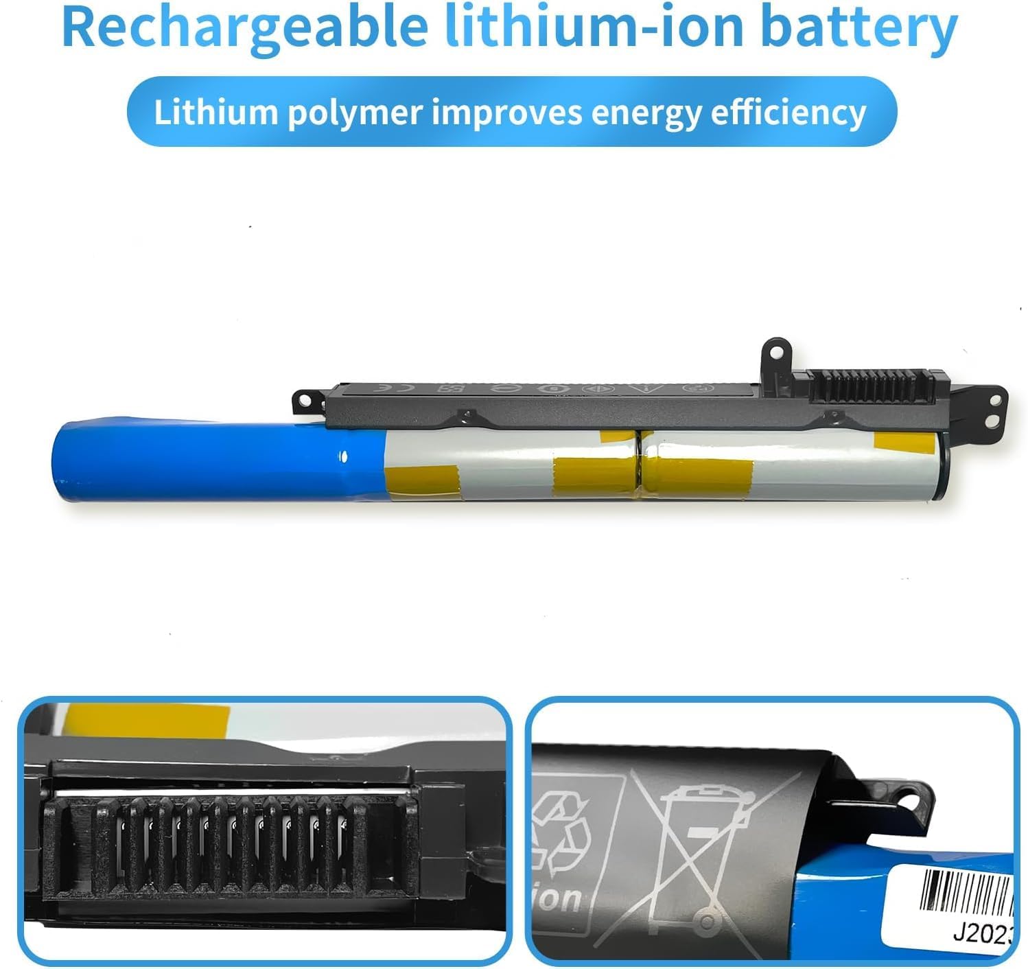 A31N1719 0B110-00520500 Laptop Battery Compatible with Asus F407UA R507UA R507UB R507MA X407MA X407UF X407UA X407UB X507LA Series(11.1V 33Wh)