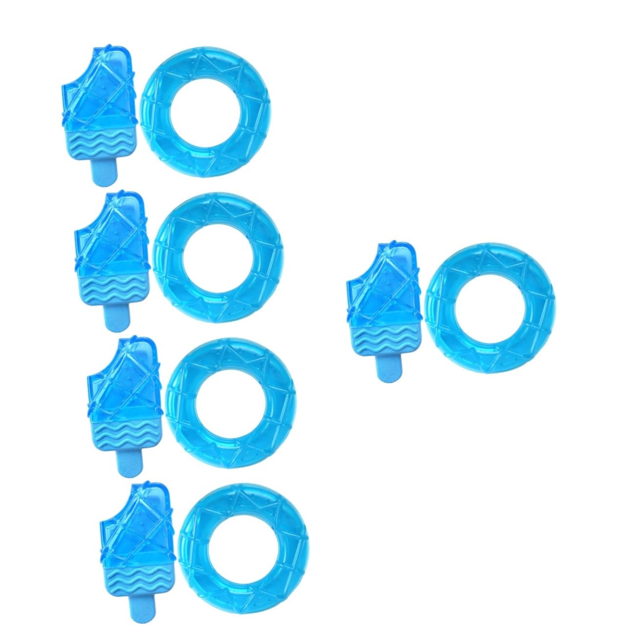 BESPORTBLE 10piezas Juguete Masticable Refrescante para Juguete De Teething Congelable para Cachorros para Verano y Entrenamiento De Material De Diseño Divertido para y Medianos