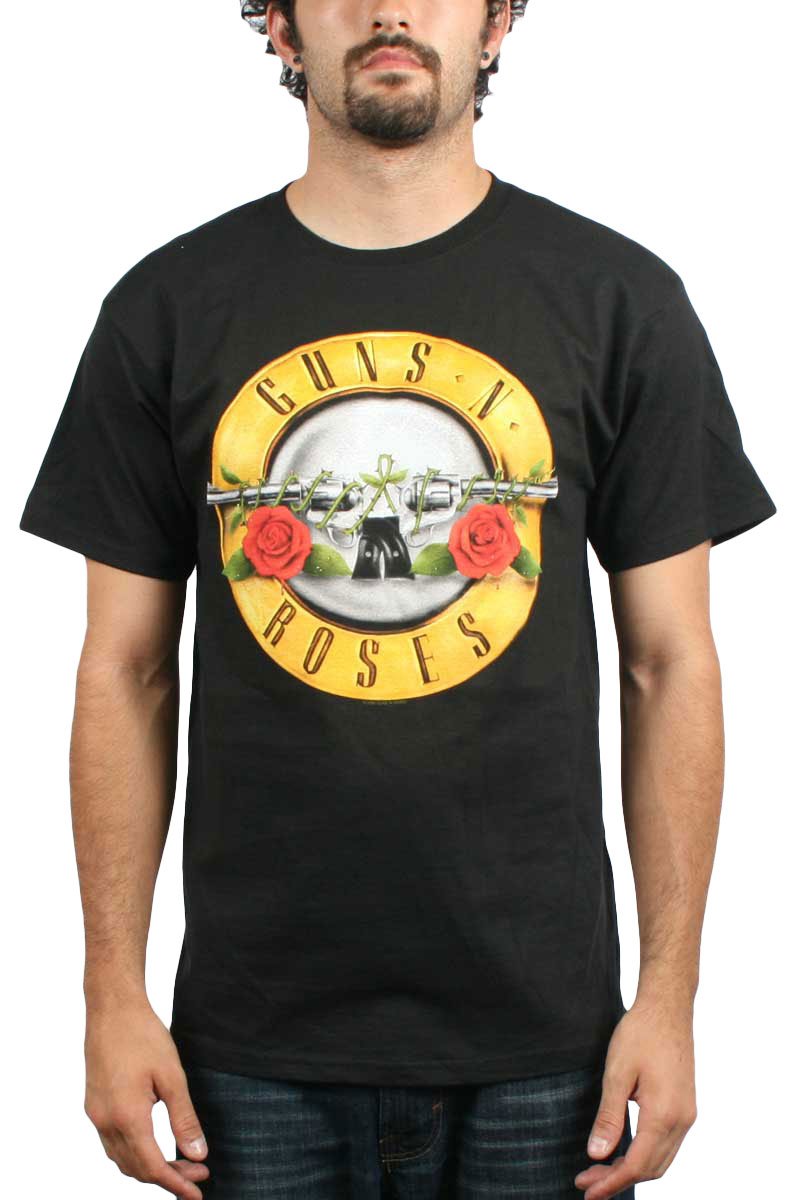 DressCodeGuns N' Roses Pistols and Roses Bullet Logo