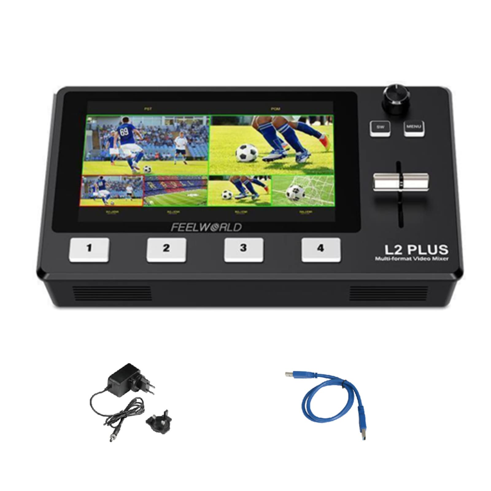 FEELWORLD L2 PLUS マルチフォーマットビデオミキサー Amazon.co.jp: FEELWORLD L2 PLUS マルチフォーマットビデオミキサー