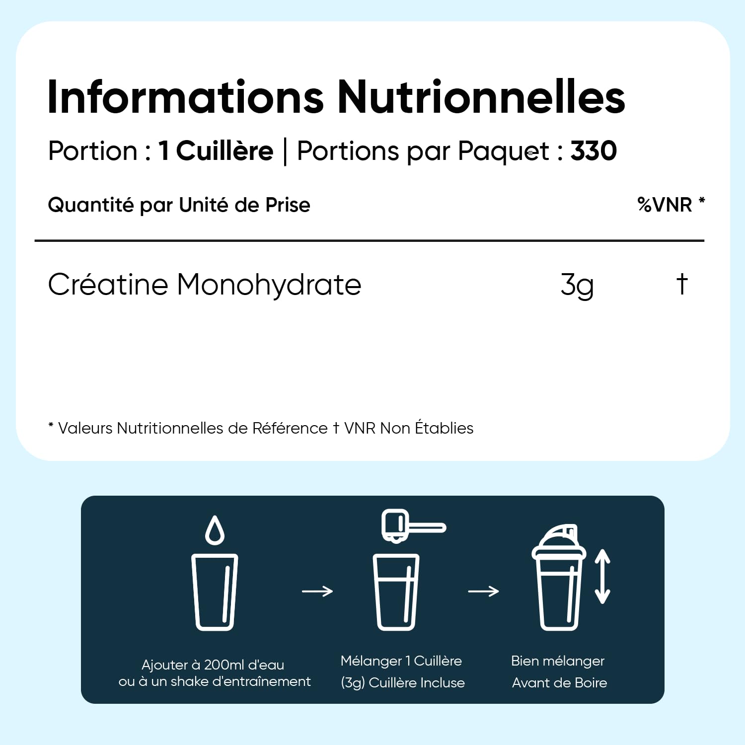 Creatine Monohydrate Poudre Pure 1kg, Créatine Micronisée sans Goût 200Mesh