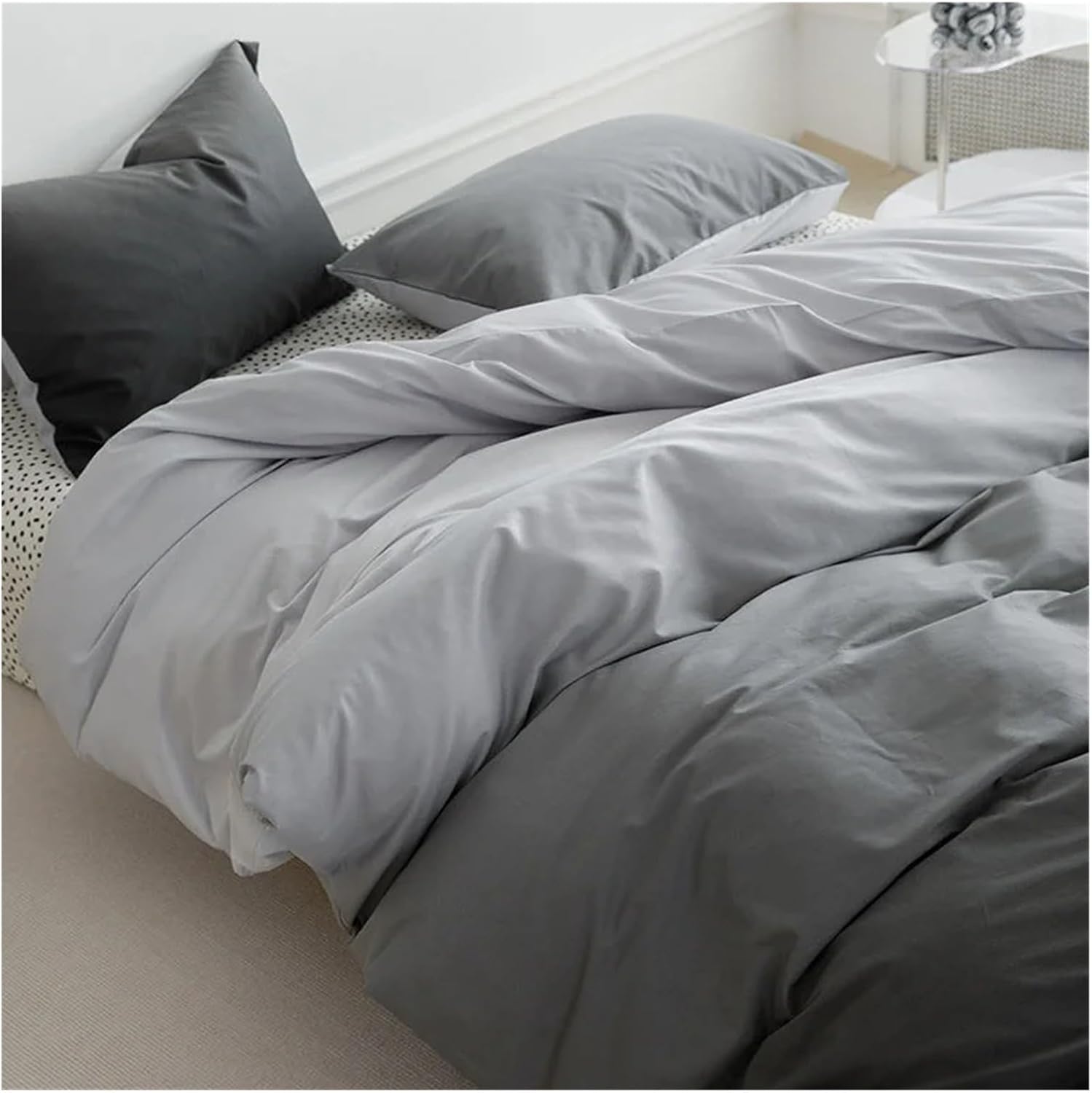 Bed, Bedding Sets Gradient Color Sheet Sets Adult Dormitory Sheet Sets Pillowcases Simple Four Piece Sets