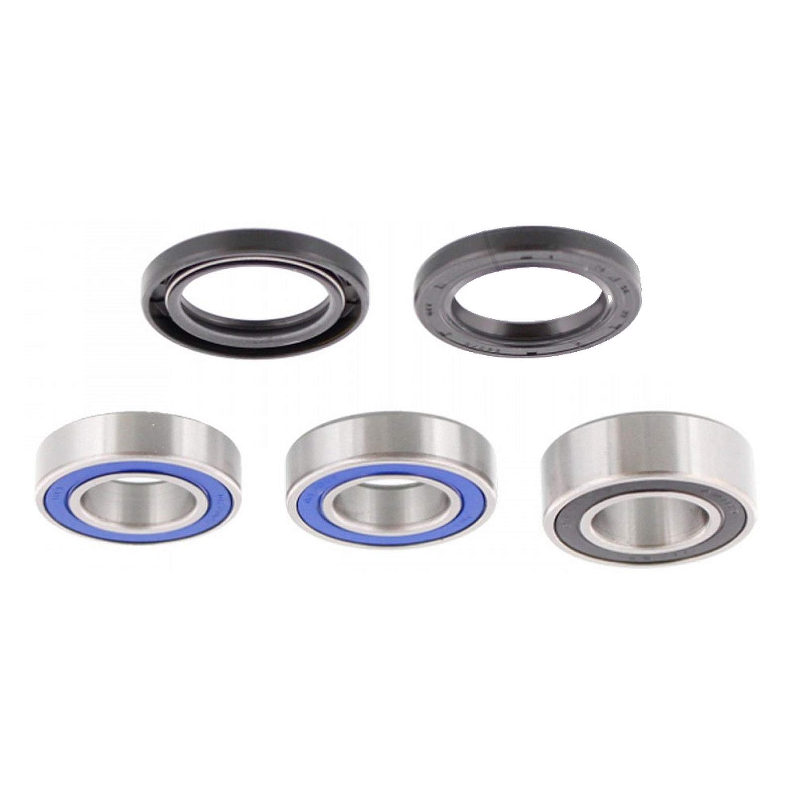All Balls Racing - Set di cuscinetti ruota posteriore con anello paraolio per WR 300, anno di costruzione 2009-2013