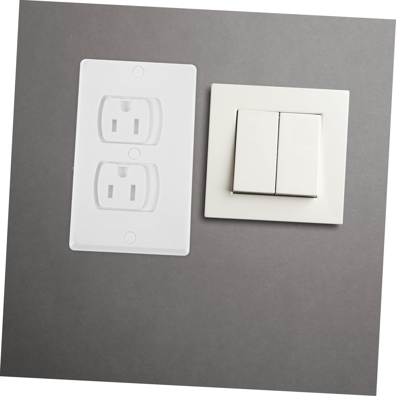 SUPVOX 10pezzi Tappi Per Prese Muro in Abs Coprispina Elettrica Chiusura Automatica Protezione Completa Per Prese Standard Copriprese Di Sicurezza Per Ragazzo Ragazza Ragazza
