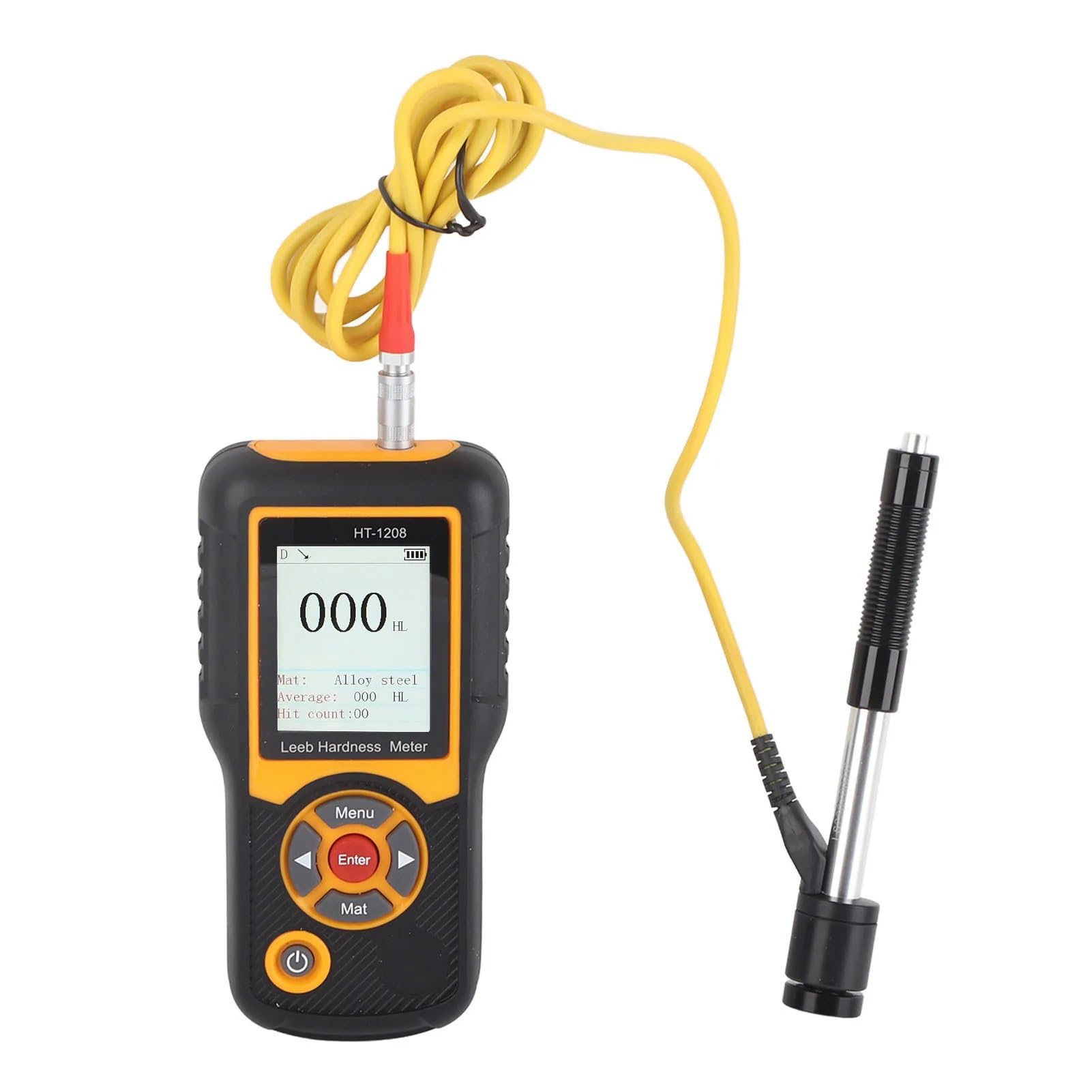 Digital Hardness Tester ABS High Accuracy Hardness Meter Durometer Scale with TFT Color Screen