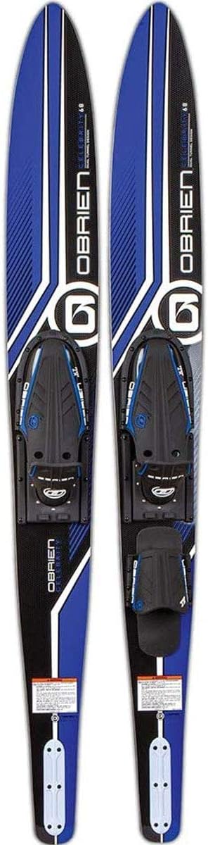 O'Brien Celebrity Combo Water Skis, Navy, 68"