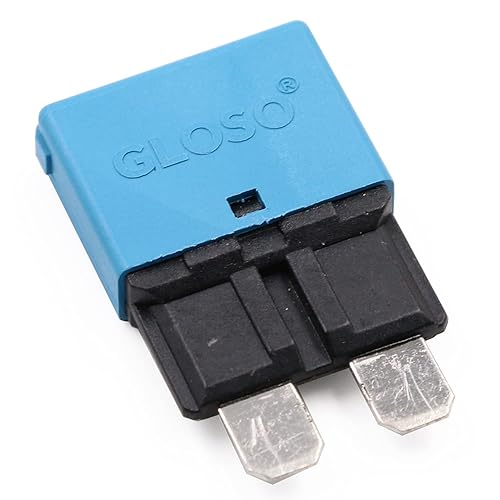 Miniatura 4 de 12V DC 10 Amp Auto Reseteable Disyuntor Fusible Bajo Perfil ATCATO 10A Tipo 1 Fusible Disyuntor Kit E37, 1 Paquete