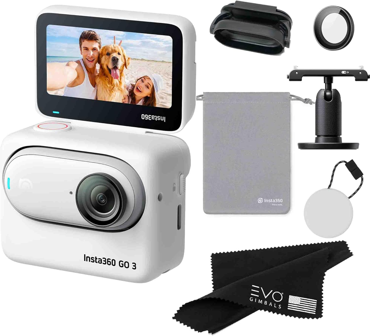 Insta360 GO 3 128GB Waterproof Tiny Mighty Action Camera