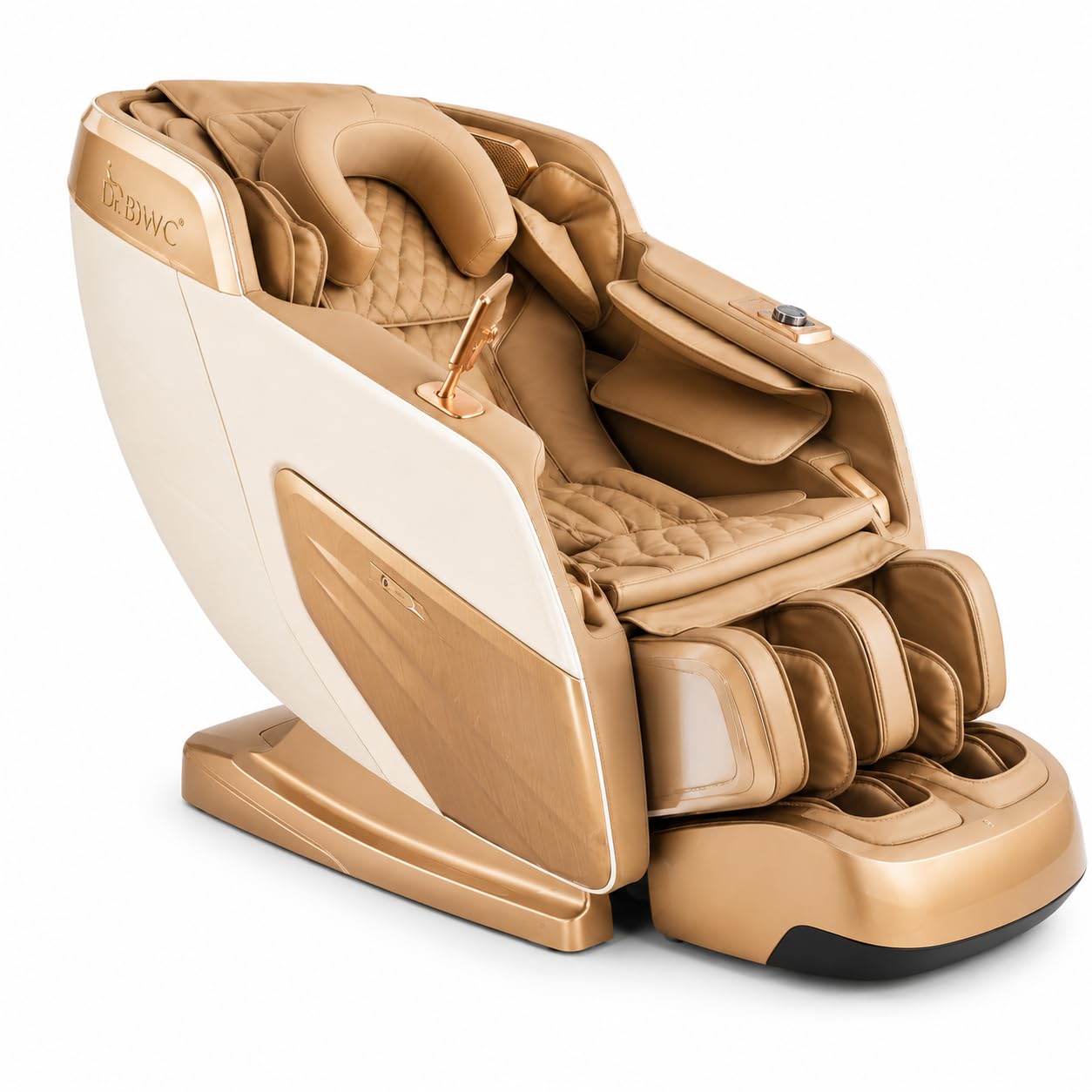DR BWC Fully Automatic Robotic 4D Zero Gravity Massage Chair Full Body Heating and Foot Massage Chair with Smart Touch Screen and Thigh AirBag-image-33