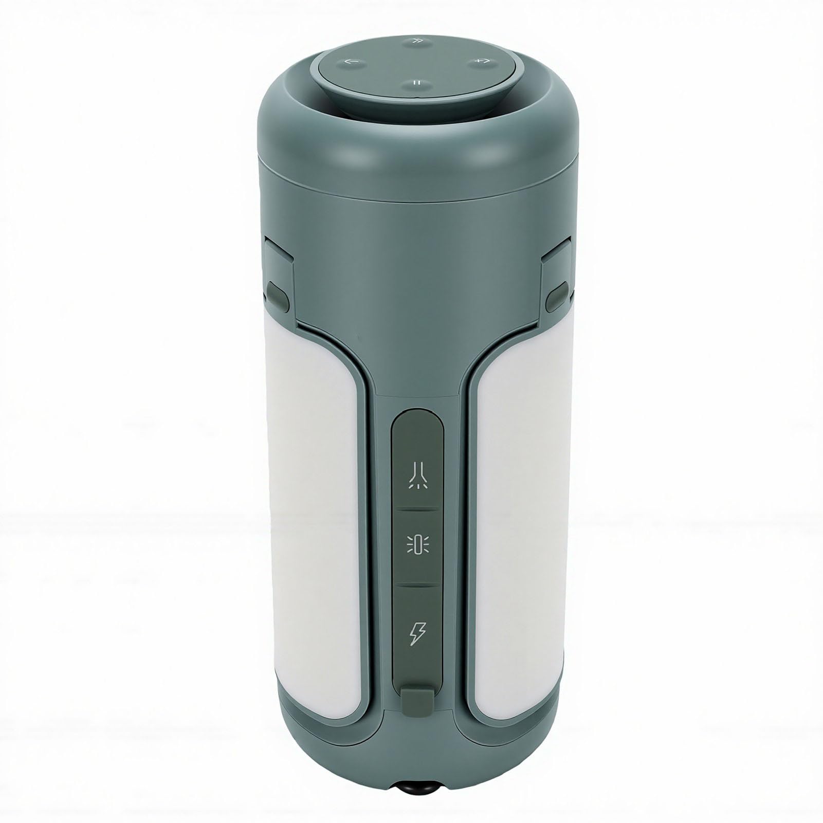 Lanterna da Campeggio Portatile Ricaricabile a LED, Lanterna da Campeggio Pieghevole con Altoparlante Bluetooth, Torcia Leggera a LED per Emergenza Interna Ed Esterna